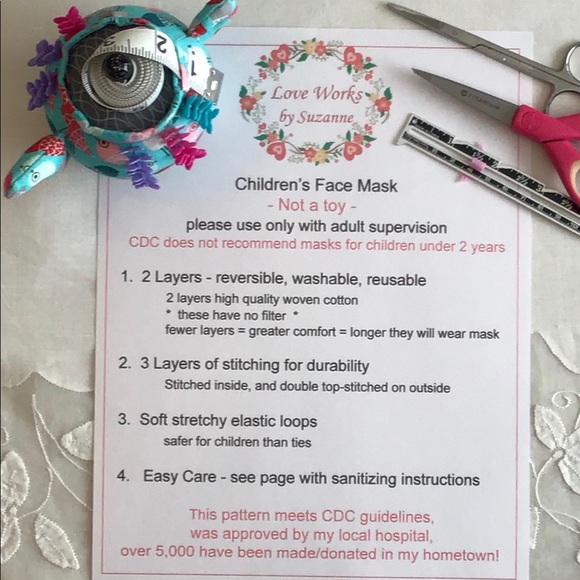 Gryffindor House Adult/Child Face Mask Set! - Picture 6 of 10